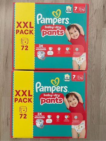 Pampers pants taille 7