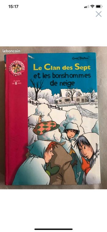Le clan des sept et les bonhommes de neige