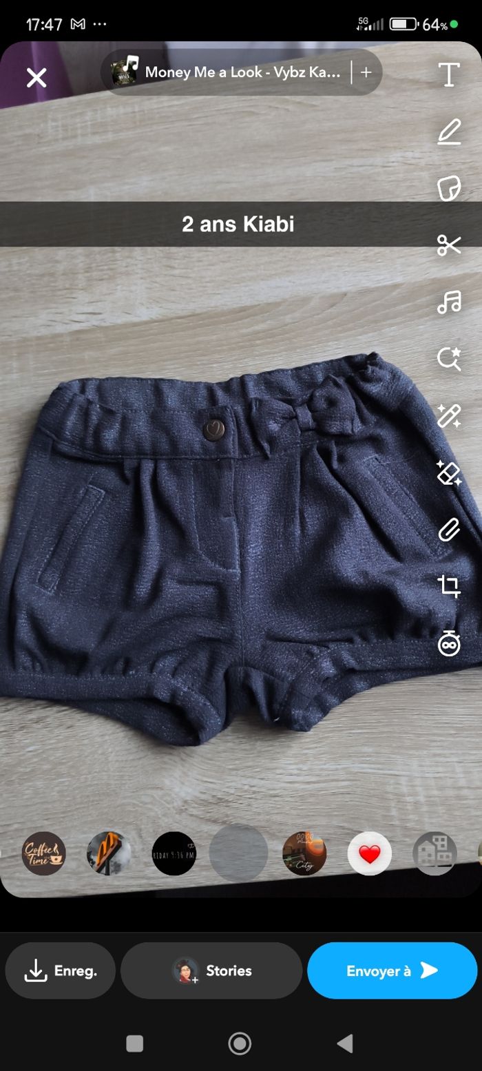 Short 2 ans