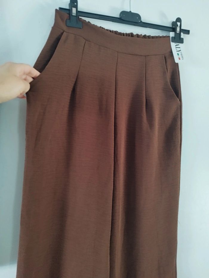 Pantalon fluide femme tailleur - photo numéro 3