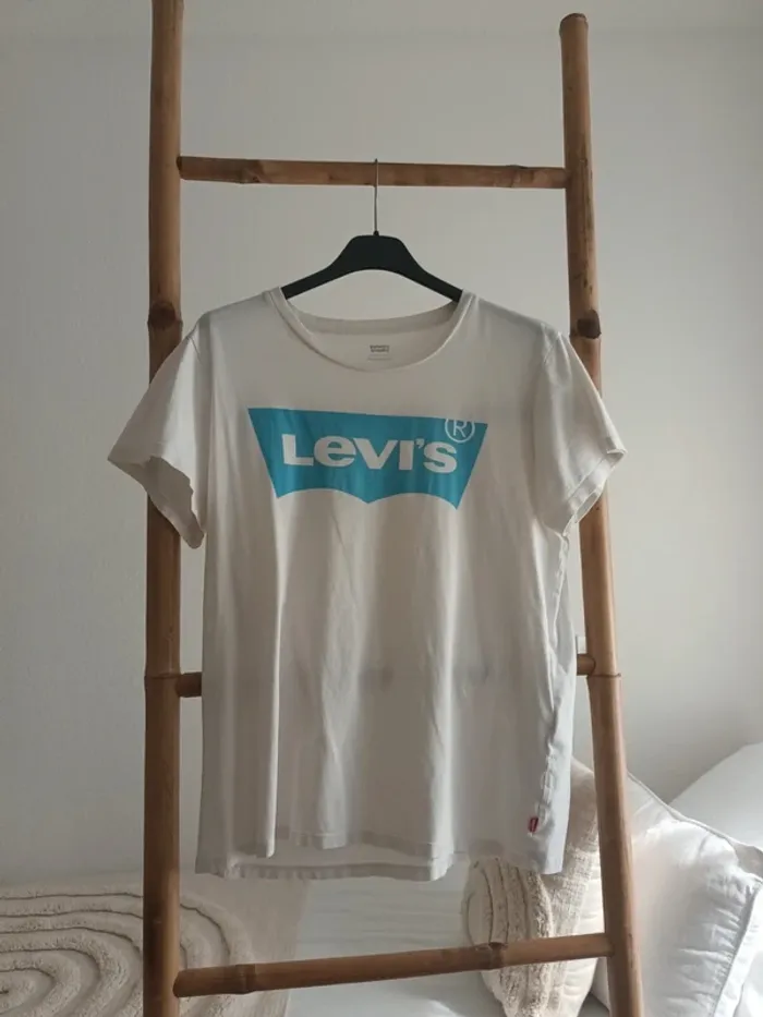 T-shirt blanc Levi's taille L
