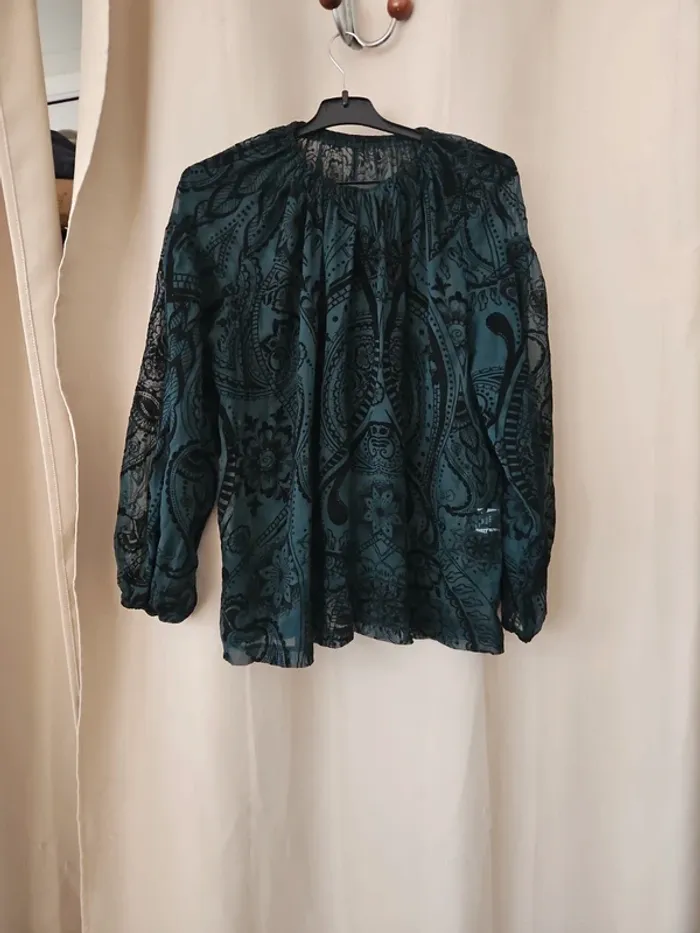 Blouse voilage