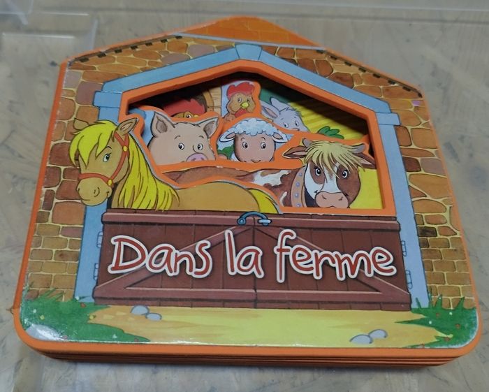 Livre en mousse "dans la ferme" - photo numéro 2
