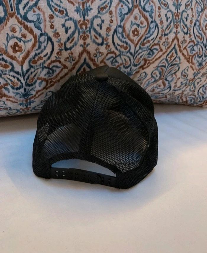 Casquette noir ours original vintage - taille réglable - photo numéro 3