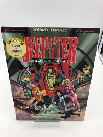 Bande dessinées Jeepster le secret des Turbulaires