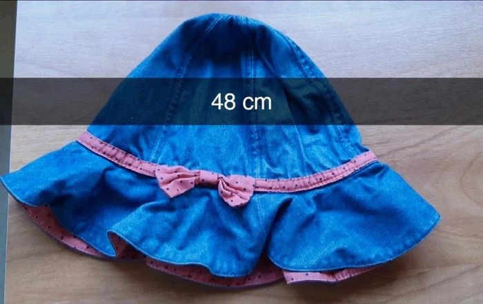 Chapeau bébé fille 48 cm T2