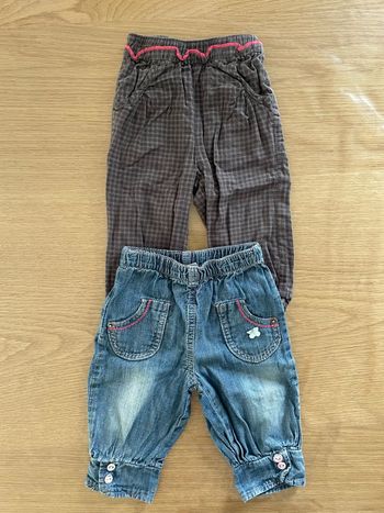 Lot 2 pantalons