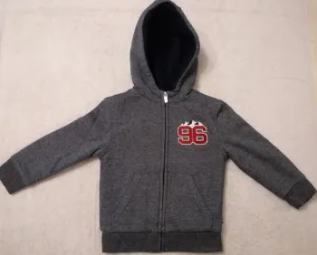 Sweat zippé à capuche Okaïdi 4 ans (réf perso P20)(familleac72)