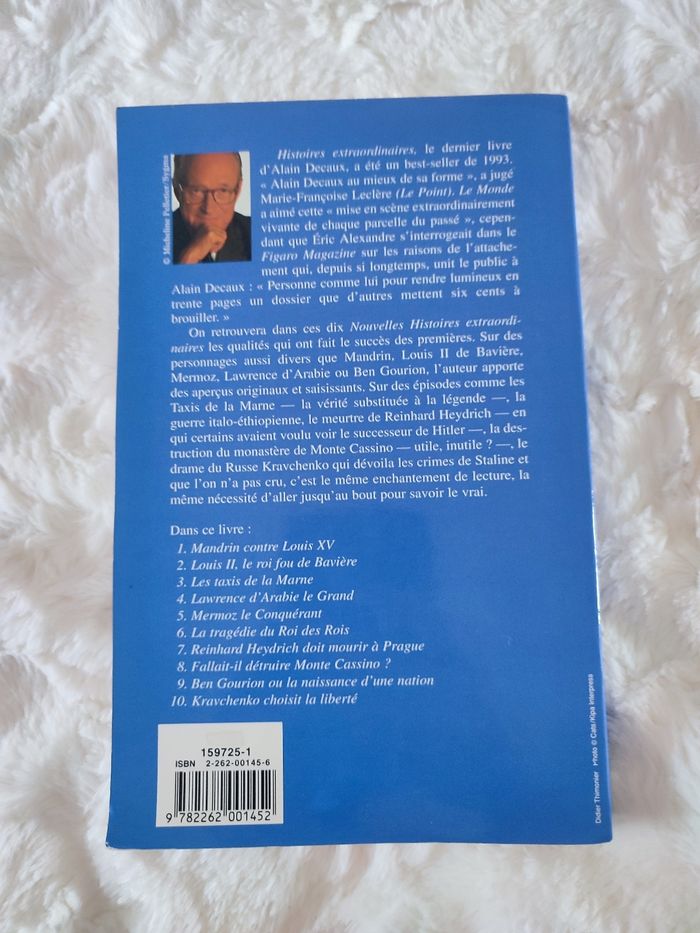 Nouvelles histoires extraordinaires Alain Decaux - photo numéro 3