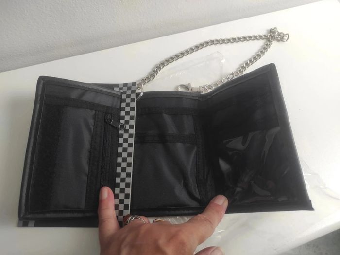 Porte feuille gothique avec chaîne rock Daddy neuf - photo numéro 4