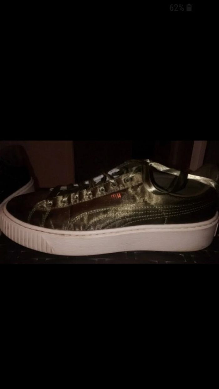 Tennis femme Puma basket, pointure 38. - photo numéro 3