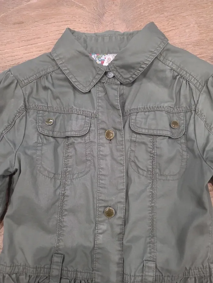Veste légère style militaire okaidi 6ans fille - photo numéro 6