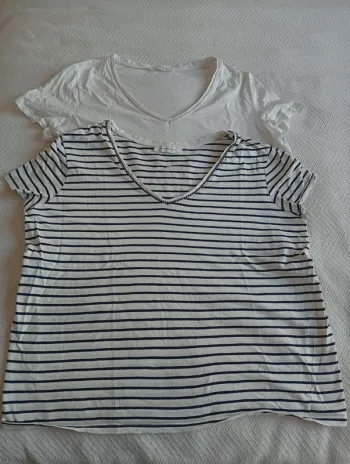 Lot de 2 Tshirts basiques