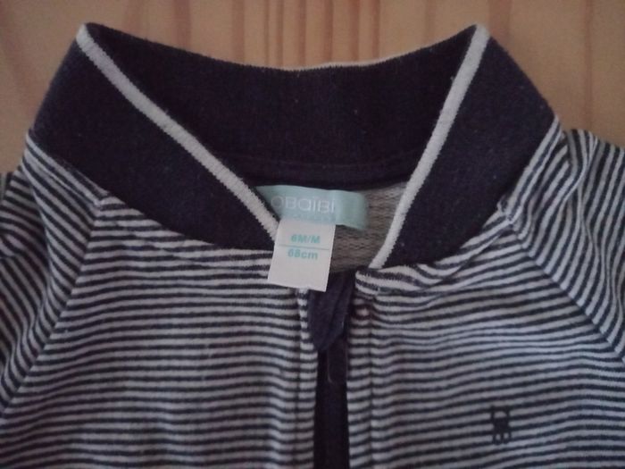 Sweat zippé bébé - photo numéro 2