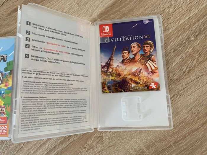 Boîte de minecraft et civilisation VI 6 - photo numéro 5