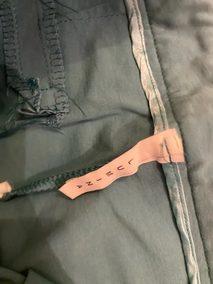 Pantalon chino bleu vert 38 - Lumina - photo numéro 2