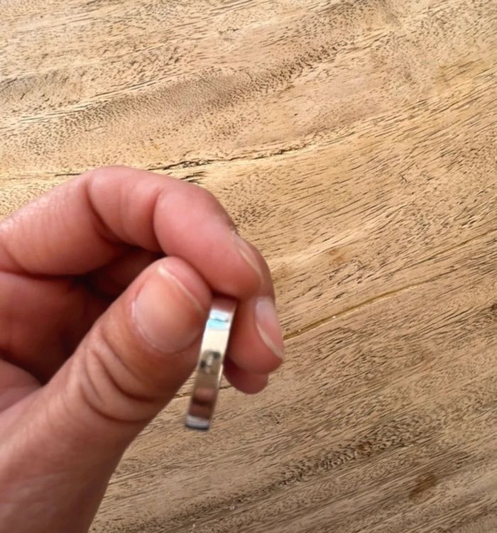 Bague en argent cœur - photo numéro 3