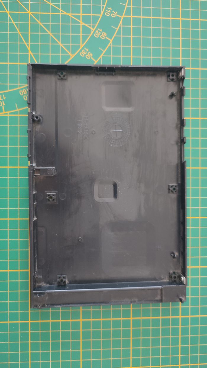 Plasturgie coque inférieure pièce détachée console de jeux Sony Playstation 2 Ps2 slim SCPH-75004 #E - photo numéro 2