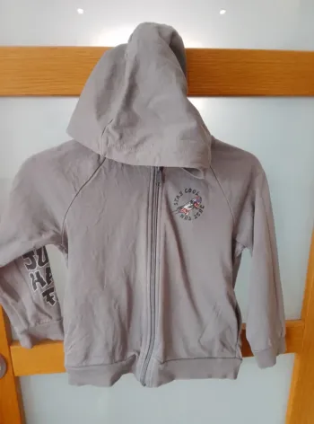 Gilet zippé à capuche - Garçon 5 ans