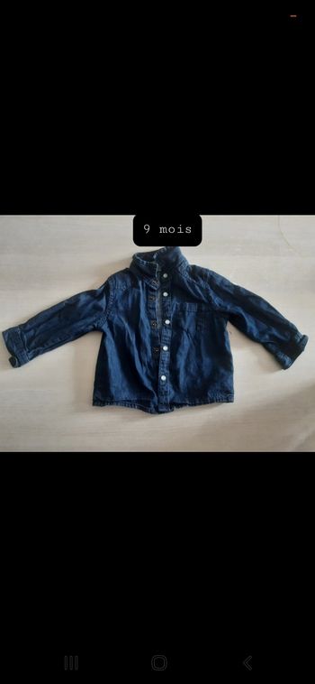 Chemise 9 mois