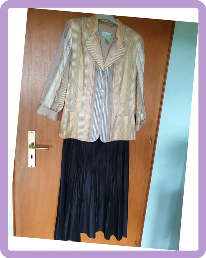 Veste blazer Renard Soie, taille 42 - photo numéro 3