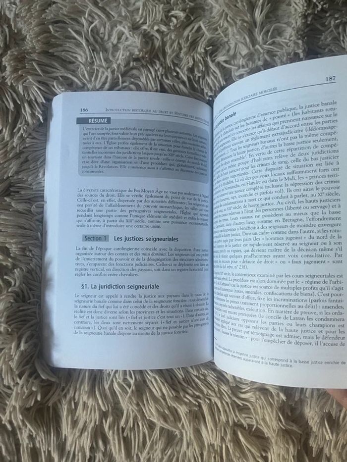Introduction historique au Droit et Histoire des Institutions Livre de Droit - photo numéro 3