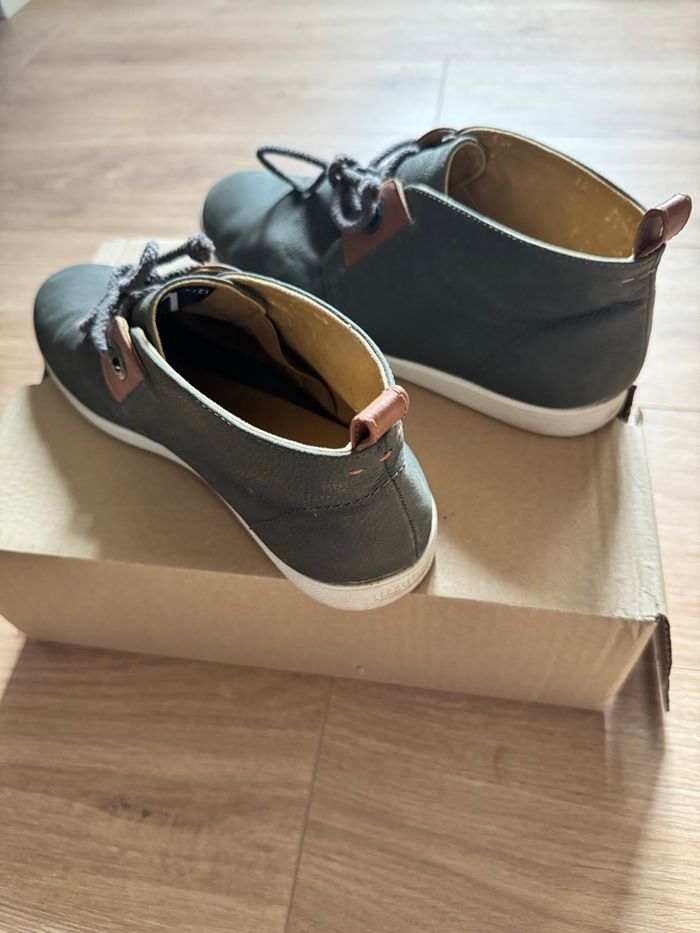 Chaussure habillée à lacets Armistice grise - photo numéro 2