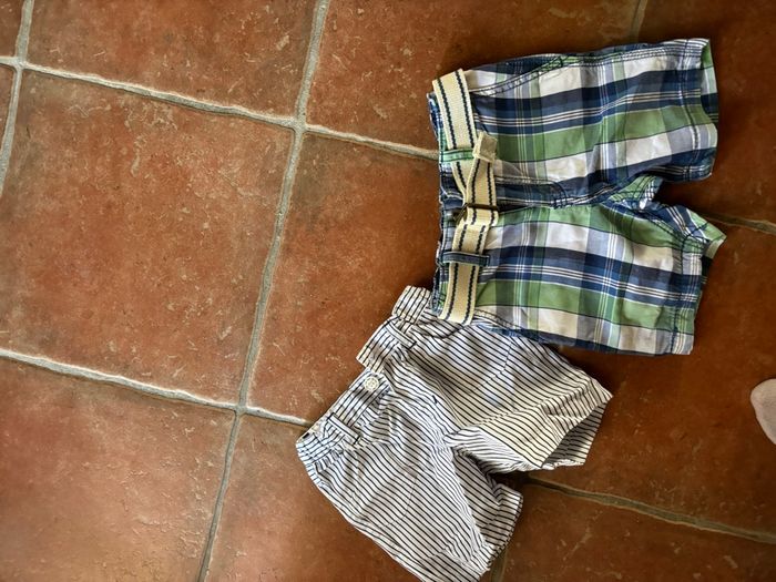 Lot short bébé 12 mois