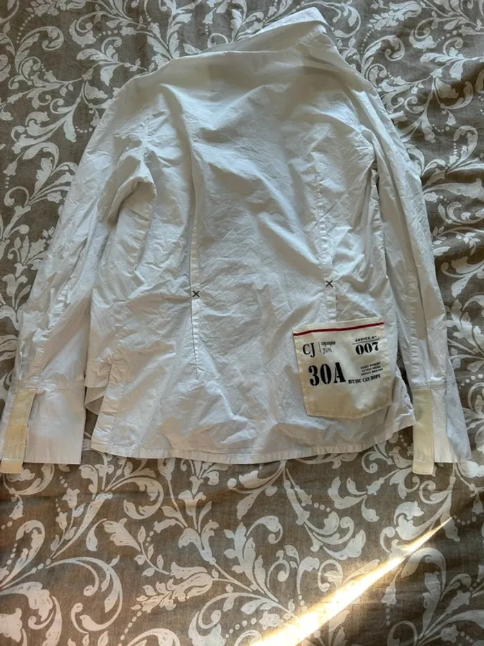 Chemise cop copine blanche taille 42 - photo numéro 3