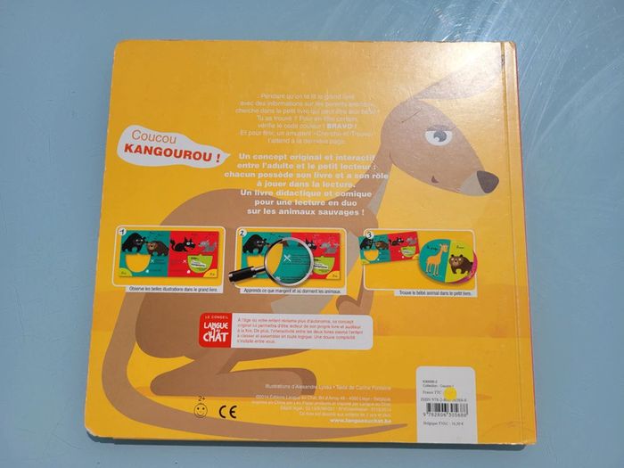Livre surprise grand format 🦘 Coucou Kangourou ! 🦘 éditions langue de chat - photo numéro 13