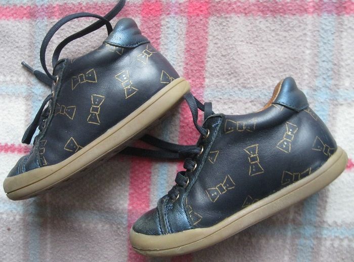 Chaussures bleu marine Romagnoli 22 - photo numéro 2