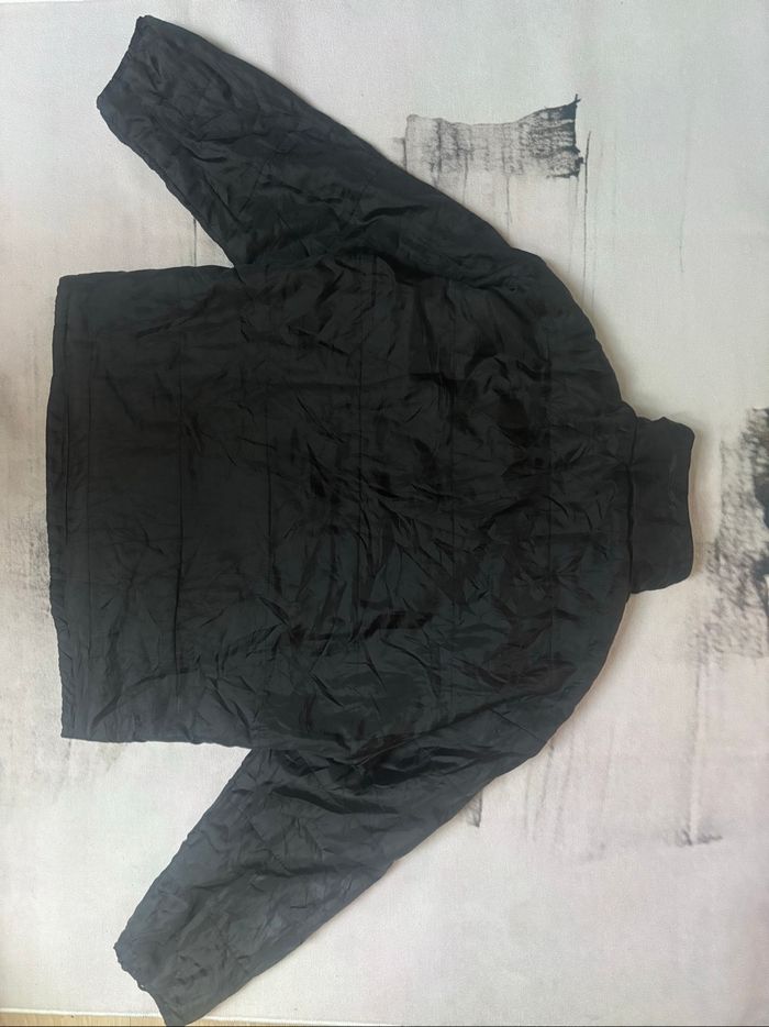 Manteau Kappa vintage taille XL noir anthracite - photo numéro 8