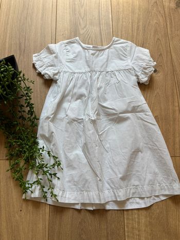 Robe blanche bohème Zara
