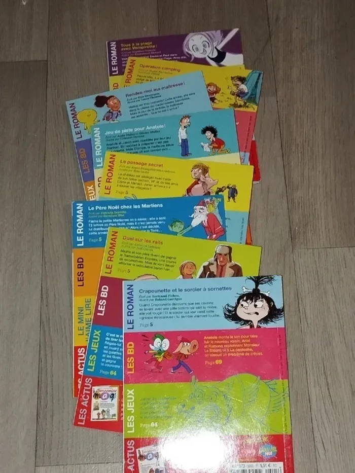 Lot de 8 magazines J’aime lire année 2018-19 L048 - photo numéro 4