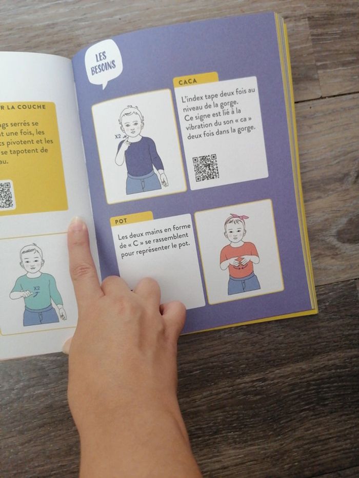 Livre Les signes avec bébé Isabelle Cottenceau - photo numéro 4