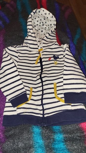 Gilet à capuche  pour fille