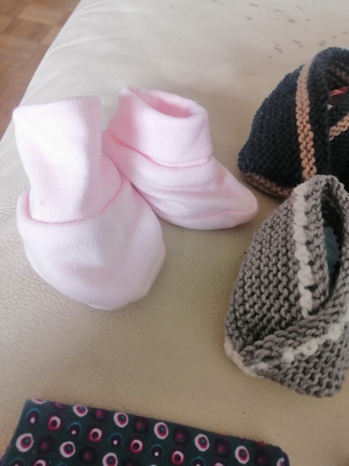 Lot de chaussons nouveau né - photo numéro 3