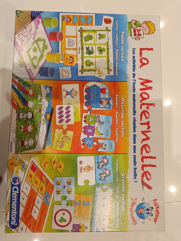 Jeu la maternelle de 3 a 6 ans