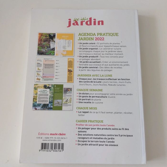 Livre - Agenda pratique du Jardin 2022 - photo numéro 2