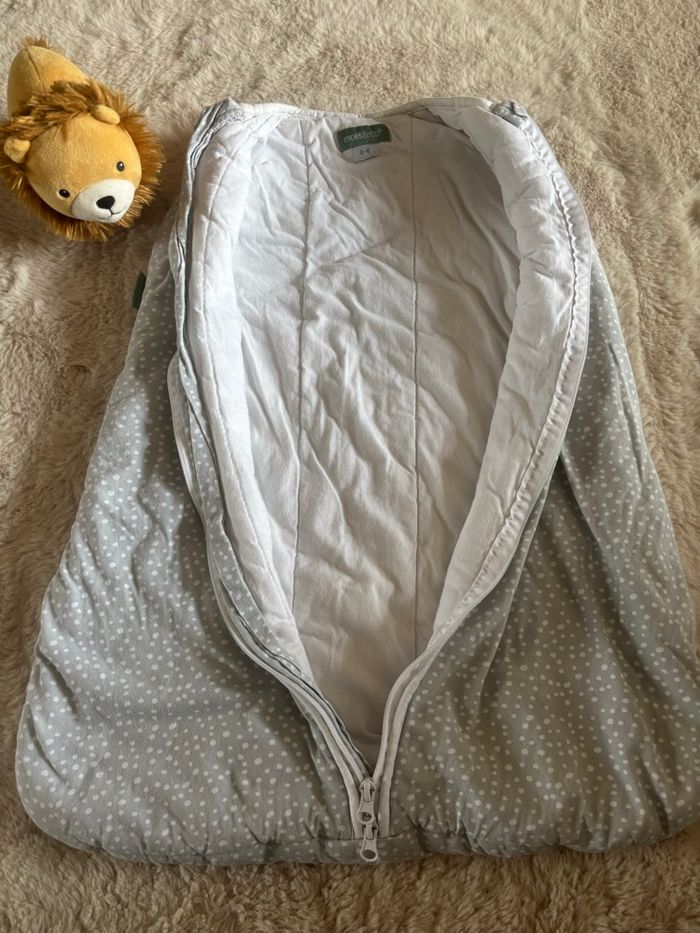 Gigoteuse Moli&Co grise - TOG 2,5 - 0 à 6 mois - 100% coton Oeko-Tex - photo numéro 2
