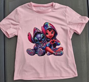 Tee shirt liloo et stitch 6ans