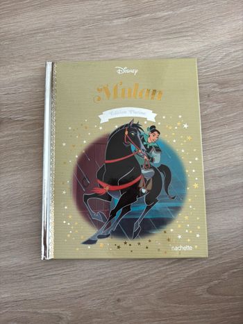 Neuf Disney mes petits livres d’or édition platine numéro 25 Mulan