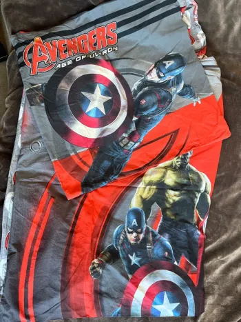 Parure lit 1 personne Avengers Marvel