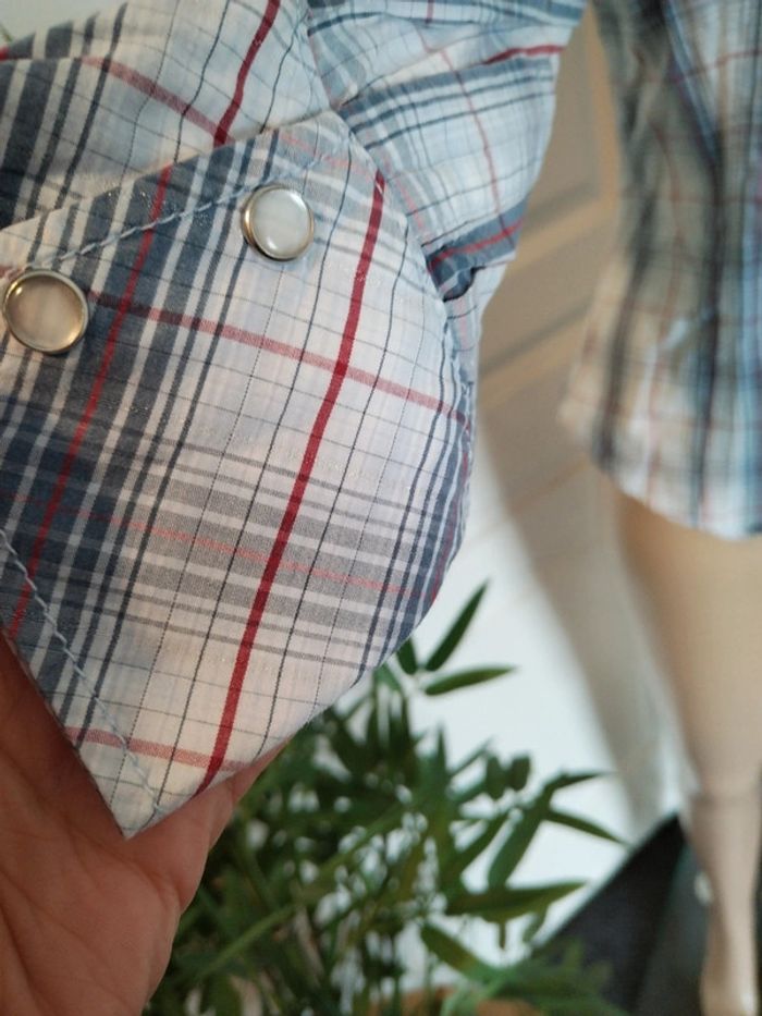 Chemise à carreaux Esprit taille 34 - photo numéro 5