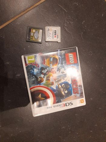 Lot de 3 jeux nintendo 3ds