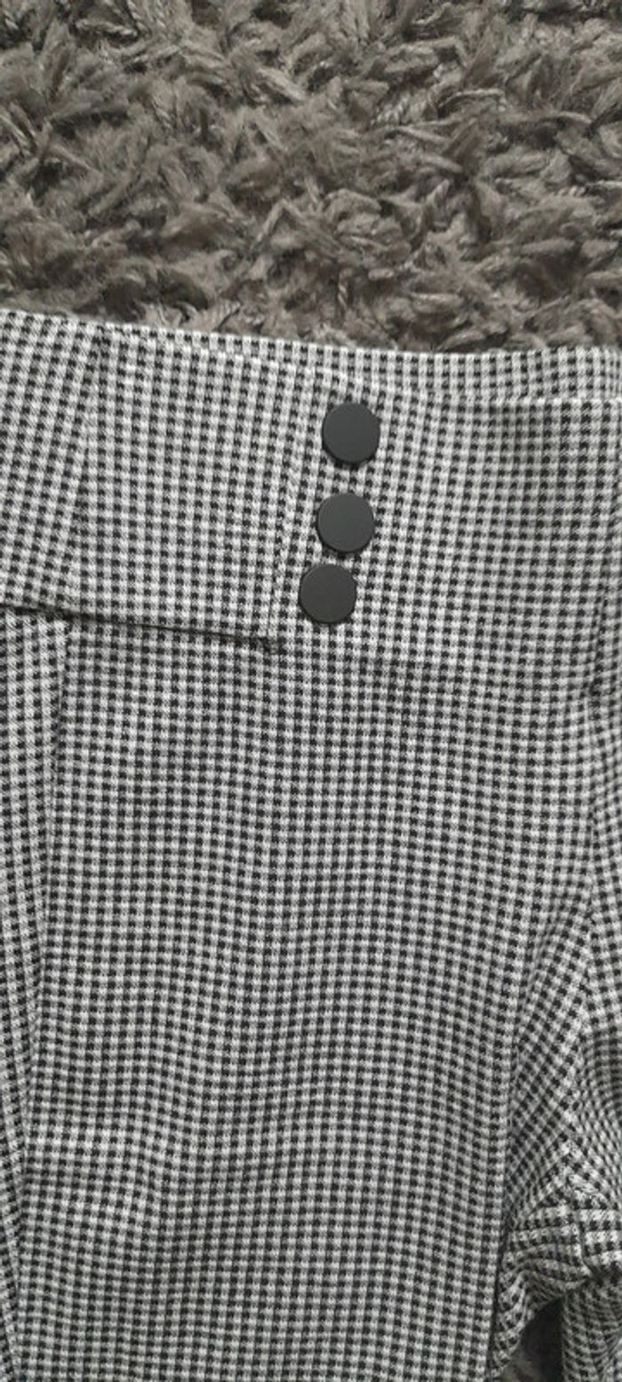 Pantalon motif pied de poule Zara - photo numéro 2