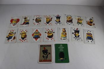 Les Minions la méchante collection lot de 17 cartes