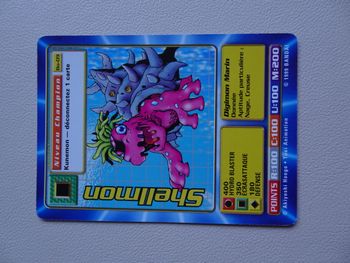 Carte digimon shellmon