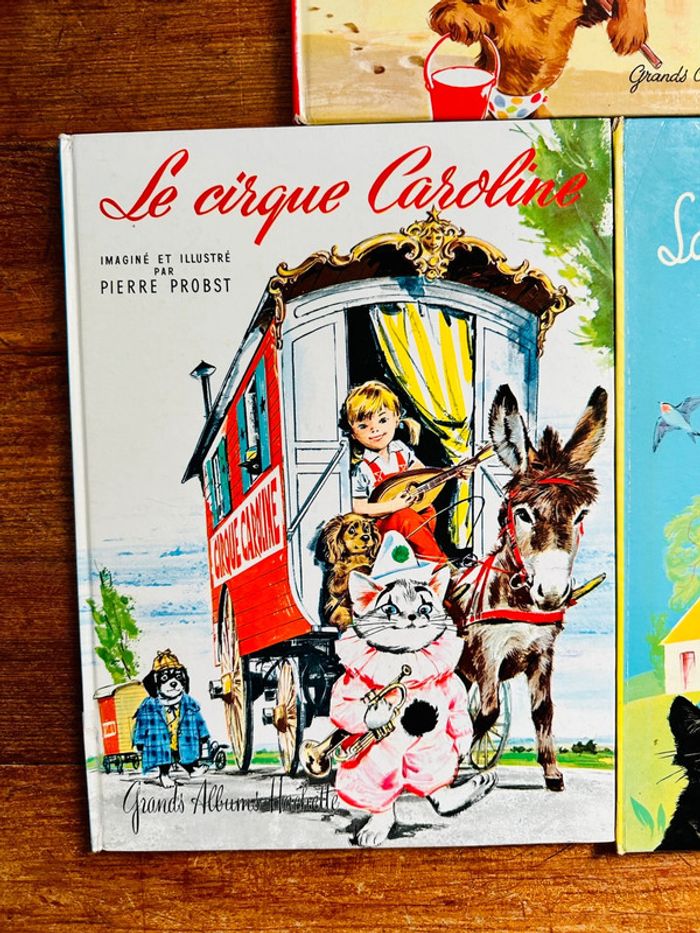Lot de 3 aventures de Caroline Pierre Probst livre bd album Hachette Jeunesse - photo numéro 2