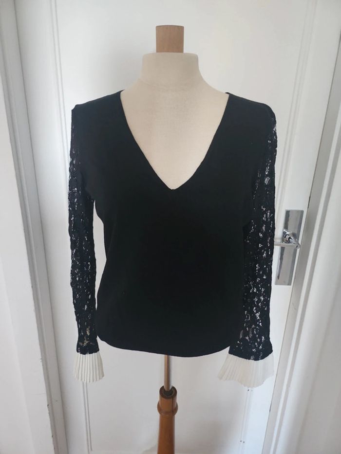 Pull col V Morgan - photo numéro 2